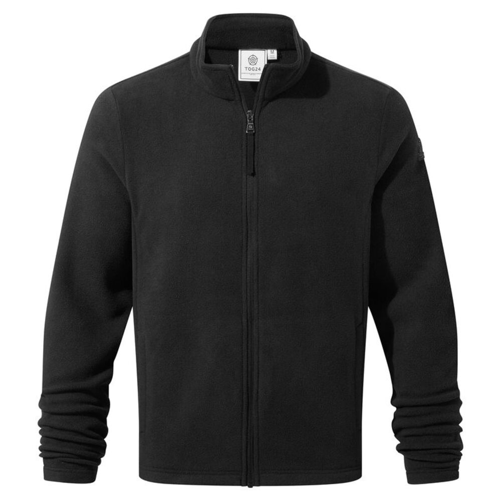 TOG24 Mens Revive Fleece Jacket / Black